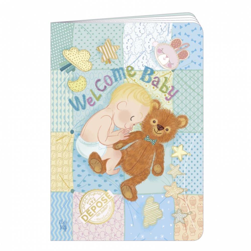 CARNET 10X15 WELCOME BABY