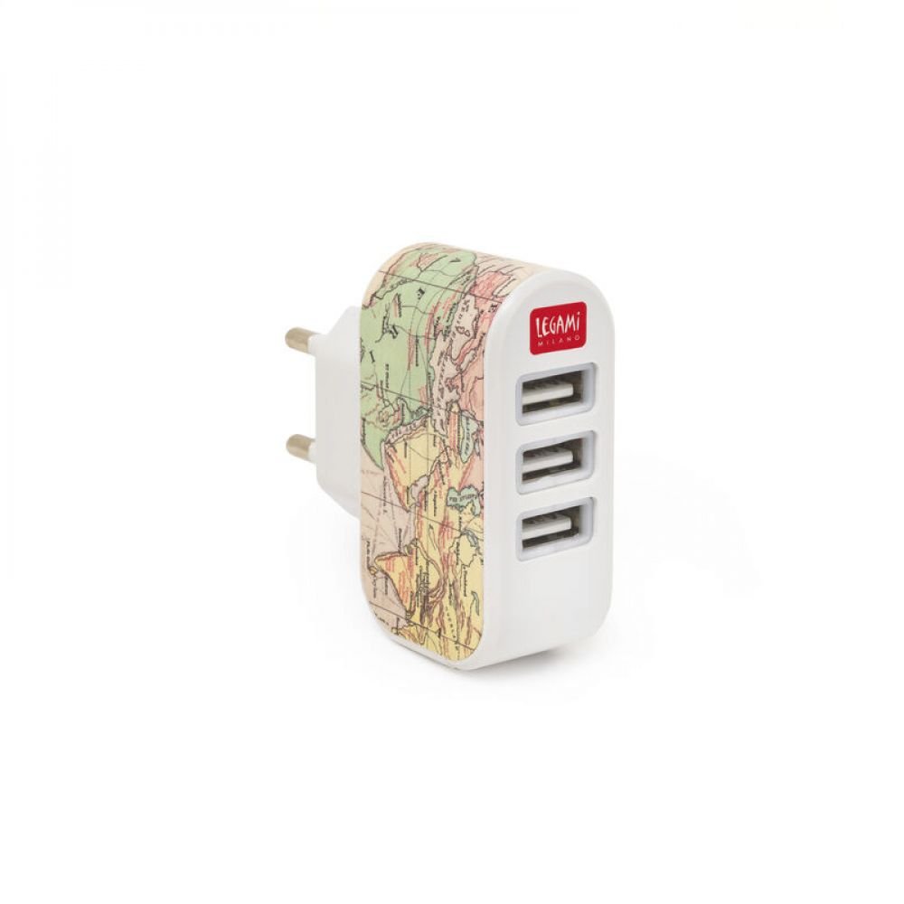 CHARGEUR MURALE 3 PRISE USB