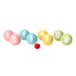 JEU DE PETANQUE EN BOIS
