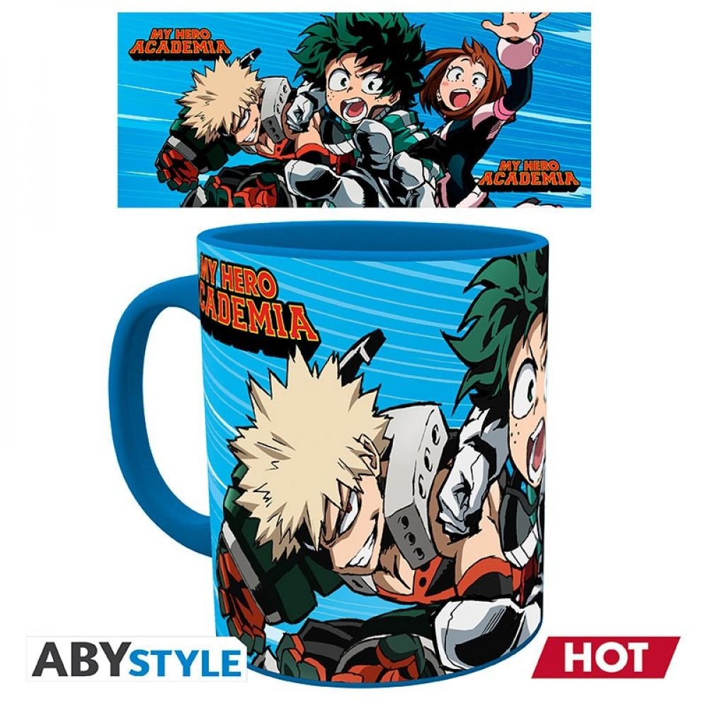 MUG THERMOREACTIF - MHA - Modoriya, Bakugo et Ochacco