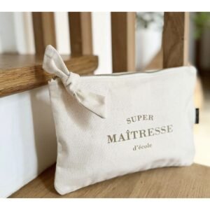 TROUSSE ÉCRU - SUPER MAÎTRESSE D'ÉCOLE