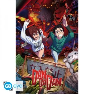 MAXI POSTER - DAN DA DAN - Momo et Okarun
