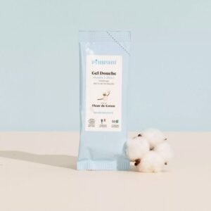 Gel douche fleur de coton rechargeable en poudre à diluer