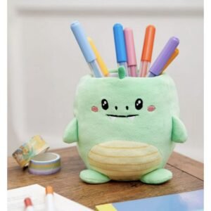 POT A CRAYONS DINO