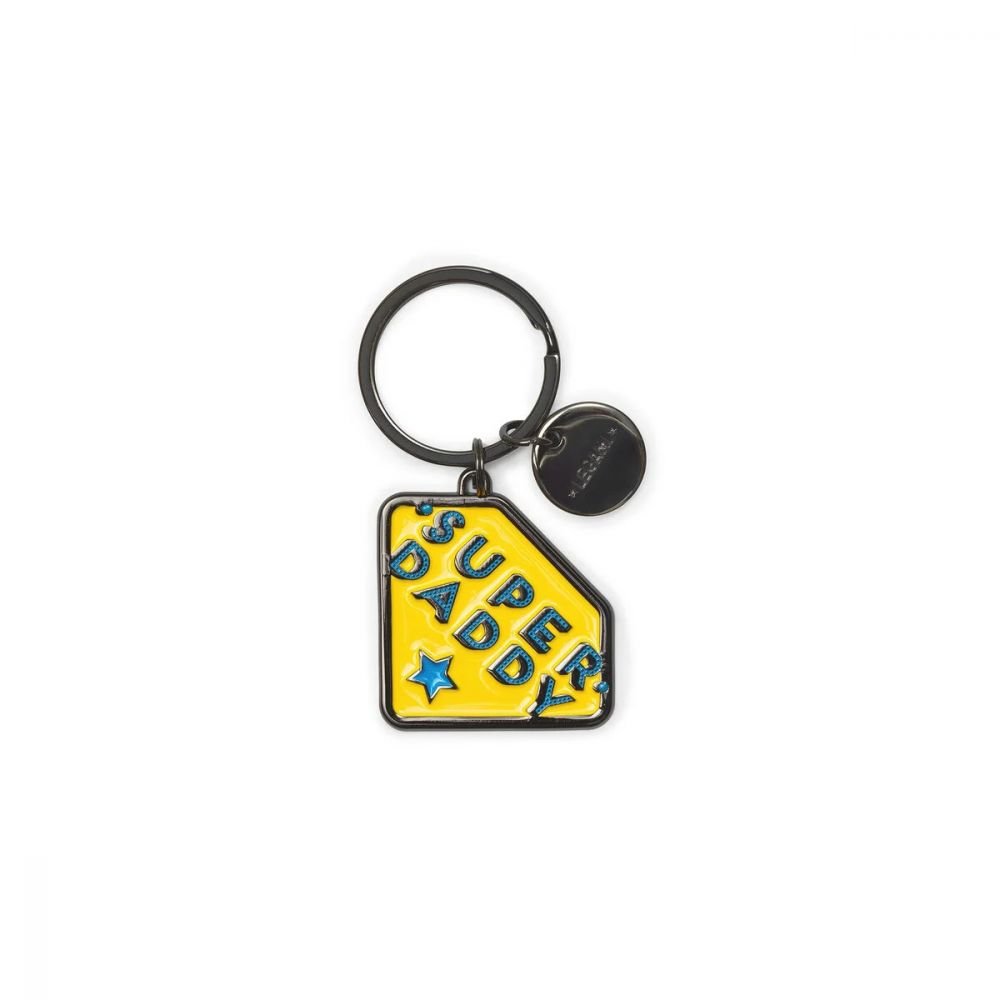 PORTE CLES METAL - SUPER DADDY