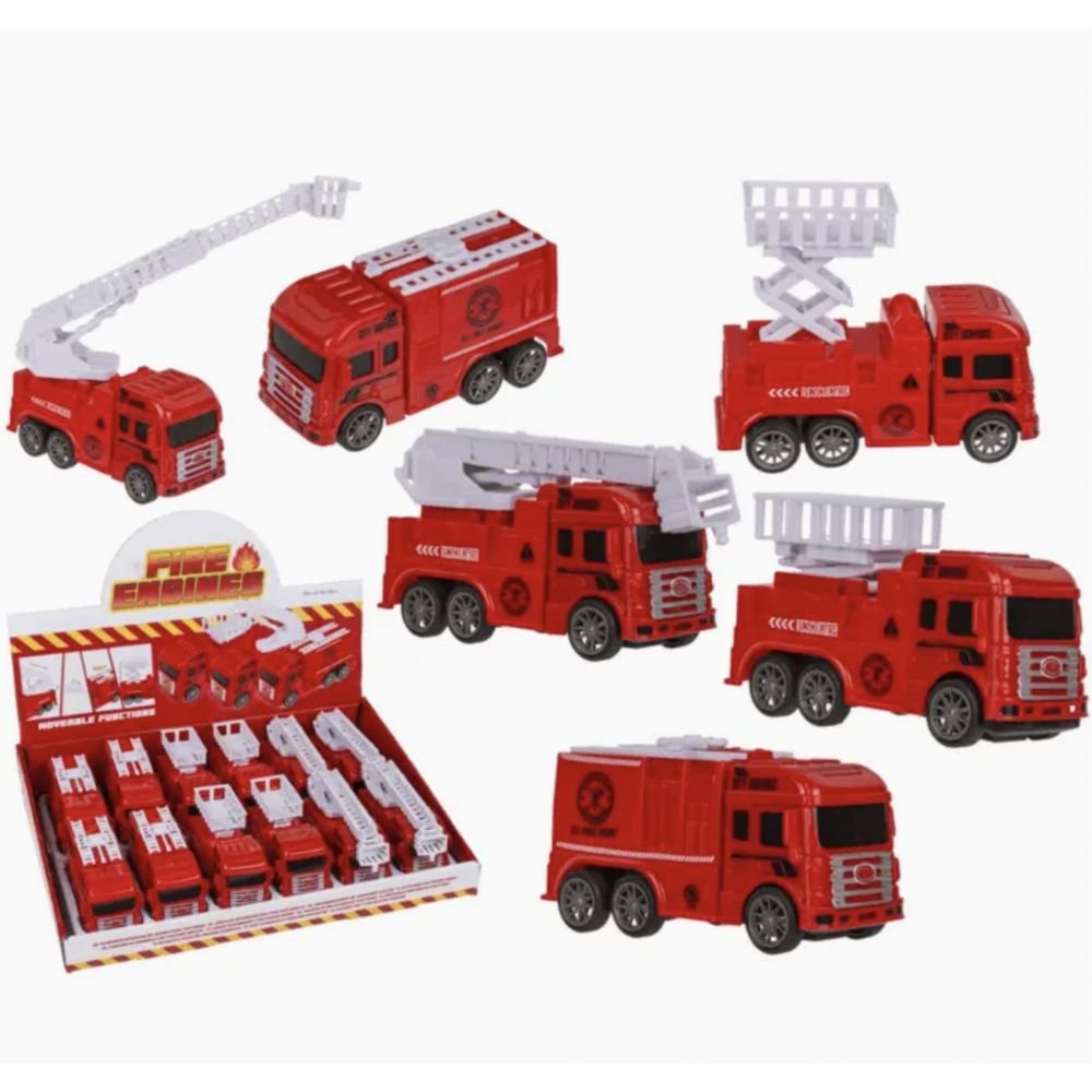 CAMION DE POMPIER AVEC MOUVEMENT