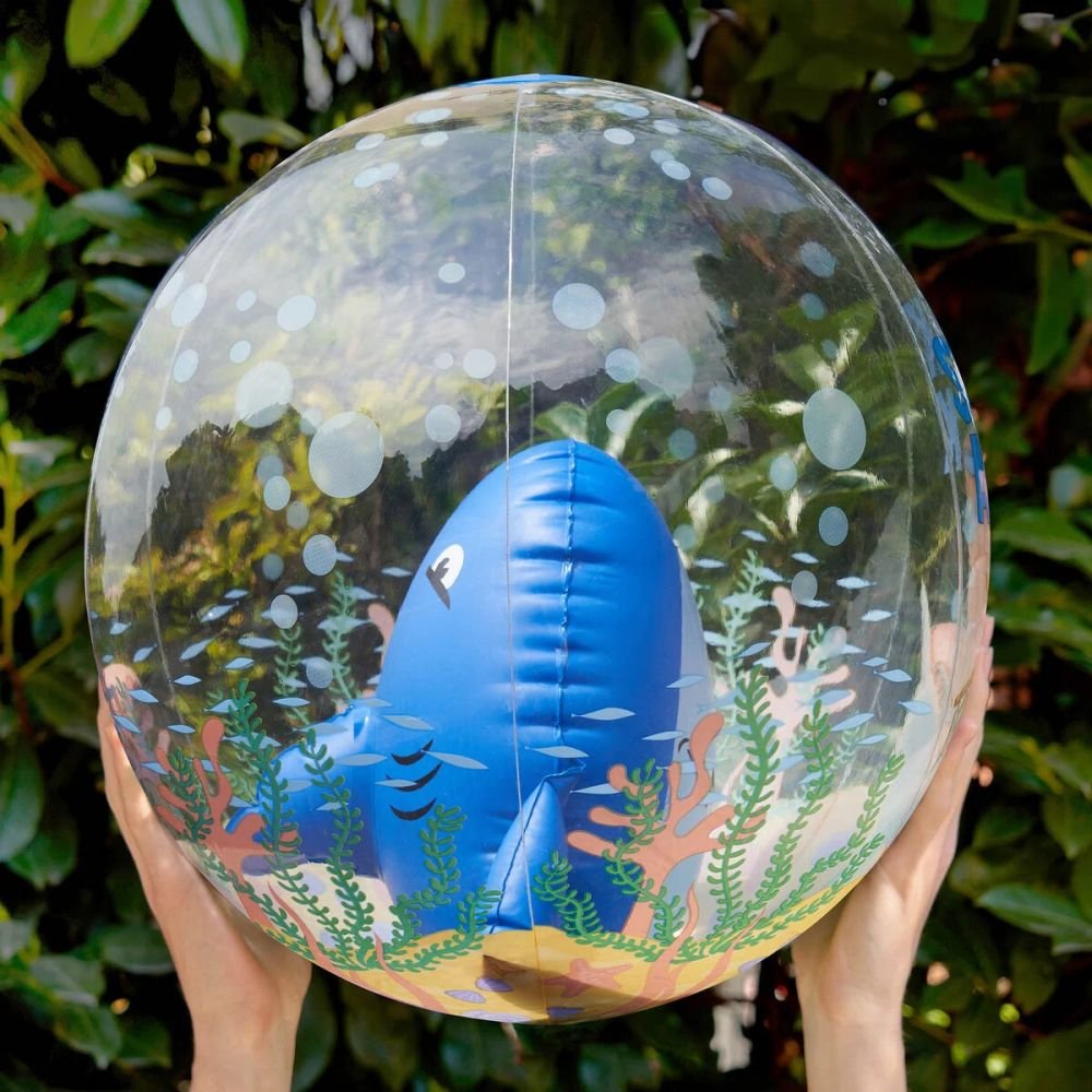 BALLON DE PLAGE GONFLABLE - REQUIN – Image 2