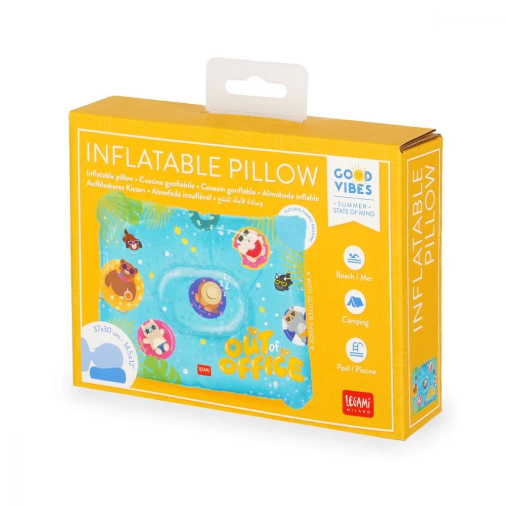COUSSIN GONFLABLE OUT OF OFFICE - INFLATABLE PILLOW – Image 2
