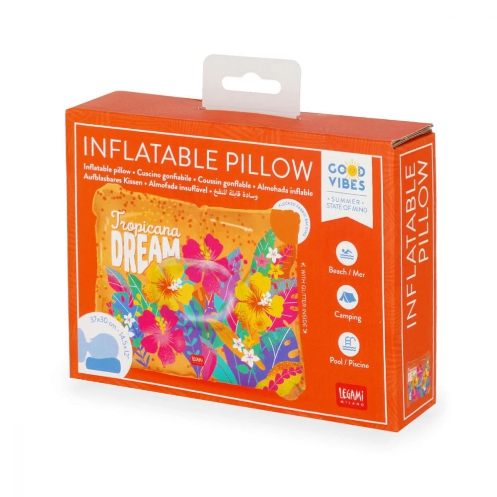 COUSSIN GONFLABLE TROPICANA DREAM - INFLATABLE PILLOW – Image 2