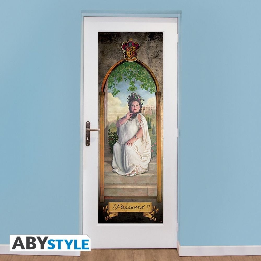 POSTER DE PORTE - GROSSE DAME (53 x 158) – Image 2