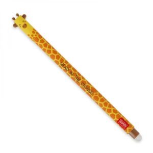 STYLO A ENCRE GEL EFFAÇABLE - GIRAFE