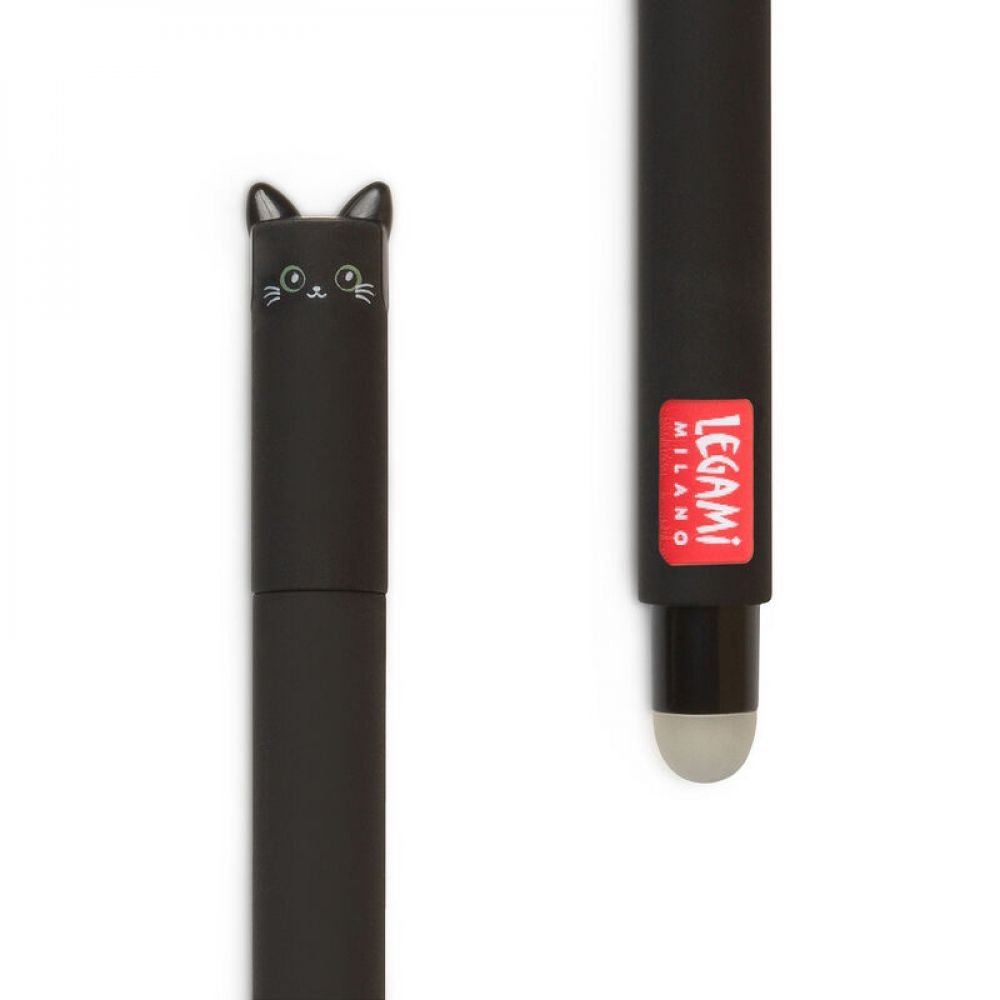 STYLO A ENCRE GEL EFFAÇABLE - CHAT – Image 2