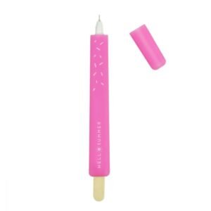 STYLO ENCRE GEL GLACE ROSE