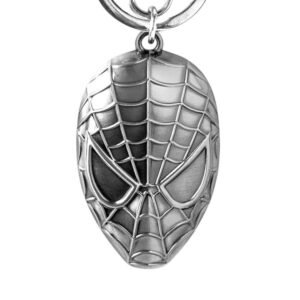 PORTE CLES - MARVEL - Tête Spiderman gris