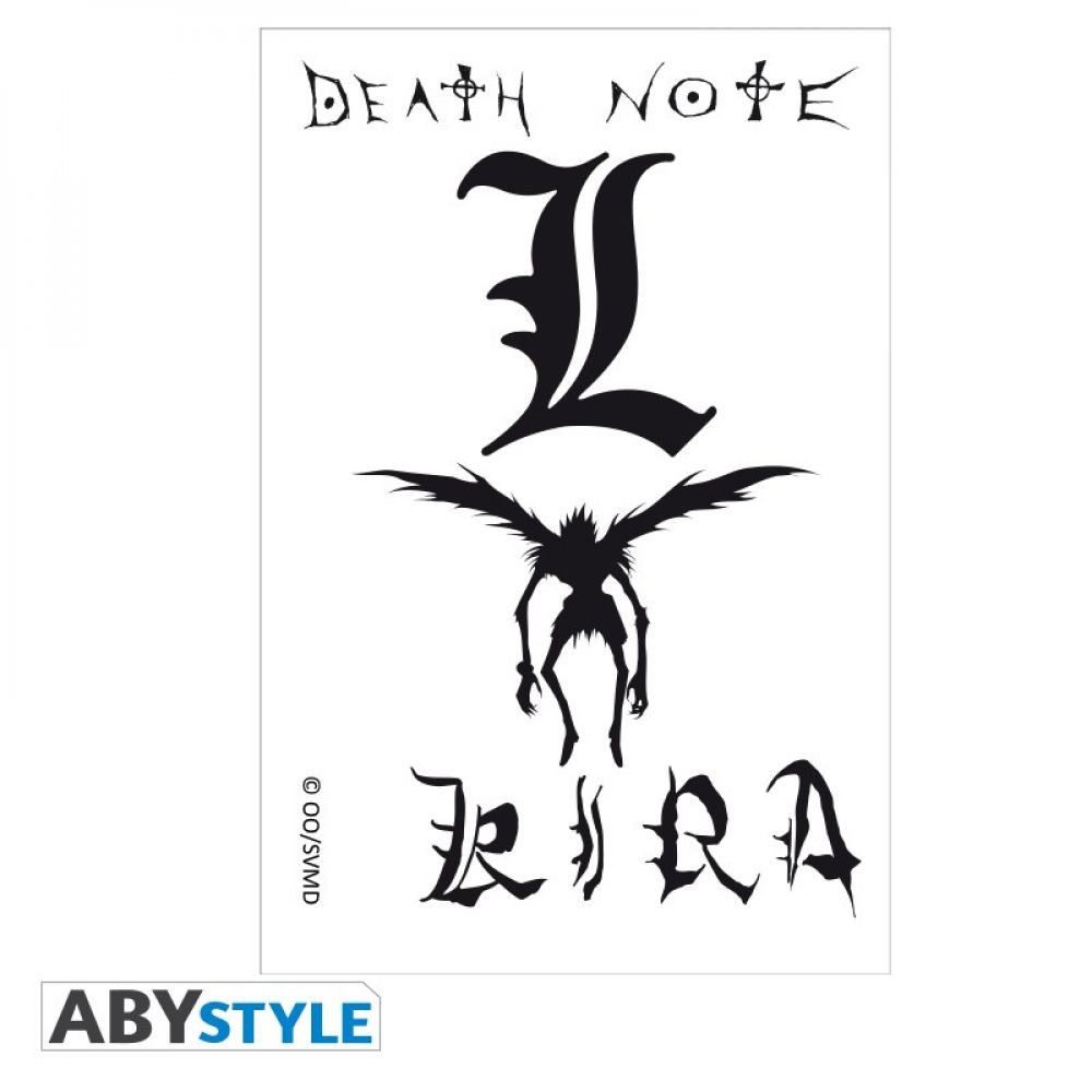 TATOUAGES - DEATH NOTE - Planche 15x10cm
