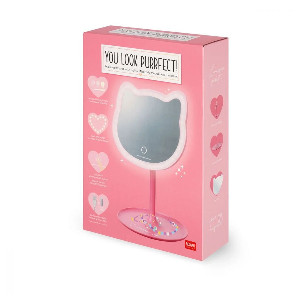 MIROIR DE MAQUILLAGE- YOU LOOK PURRFECT CHAT – Image 4