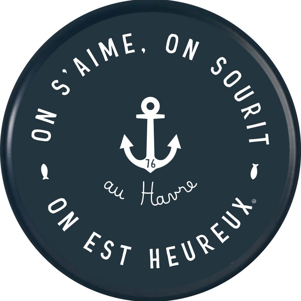 PLATEAU LIEGE THERMO ROND ON EST HEUREUX AU HAVRE