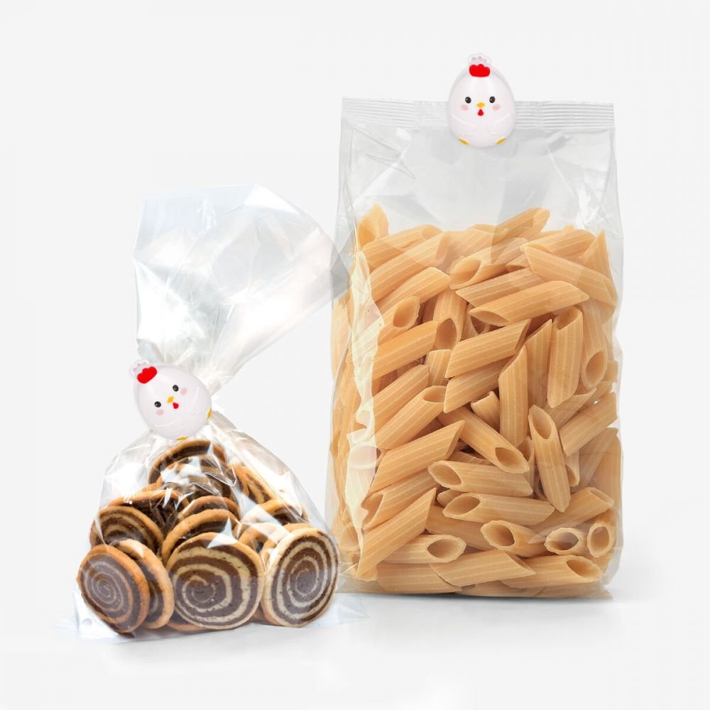 SET 4 CLIPS DE FERMETURE POUR SACHETS - POULE – Image 3