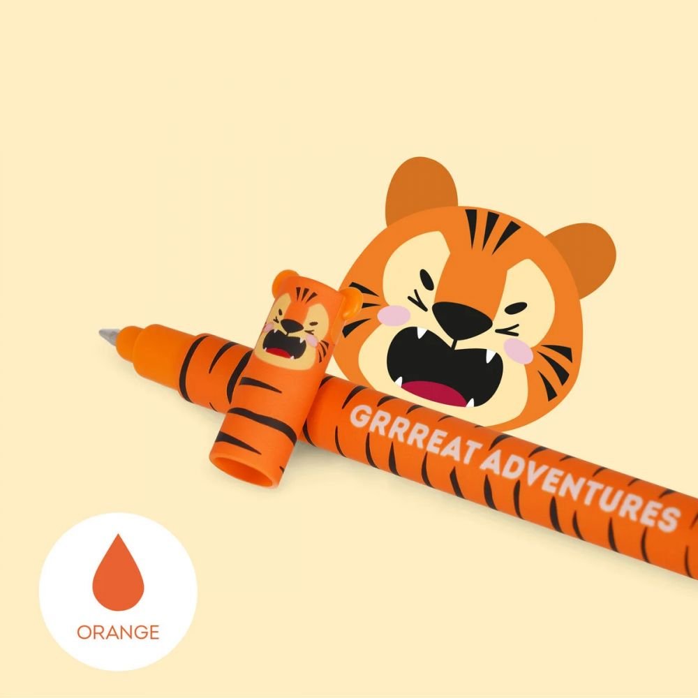 STYLO A ENCRE GEL EFFACABLE - TIGRE – Image 2