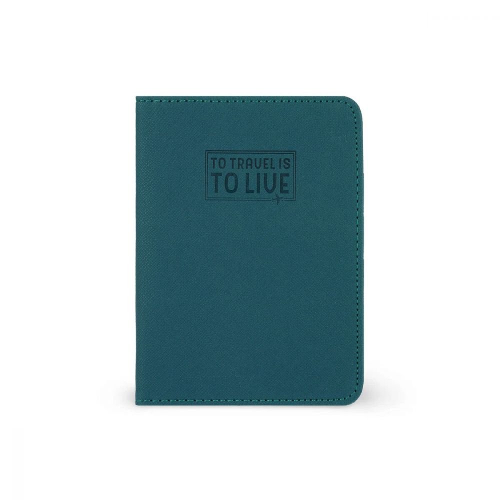 PORTE PASSEPORT - BLEU