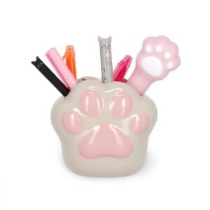 POT A CRAYONS EN CERAMIQUE - CHAT
