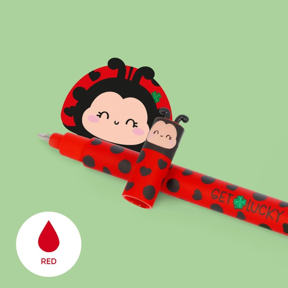 STYLO A ENCRE GEL EFFACABLE - COCCINELLE - LEGAMI – Image 3