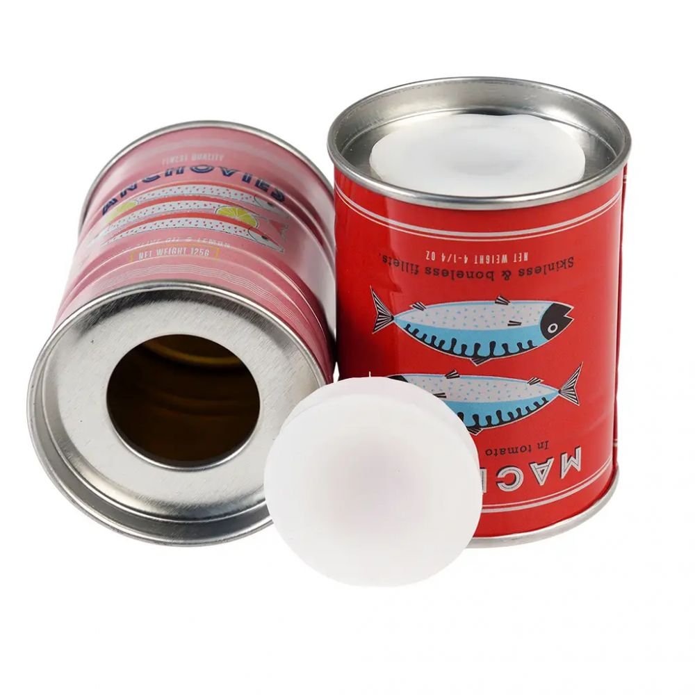 Salière et poivrière POISSON en étain – Image 3