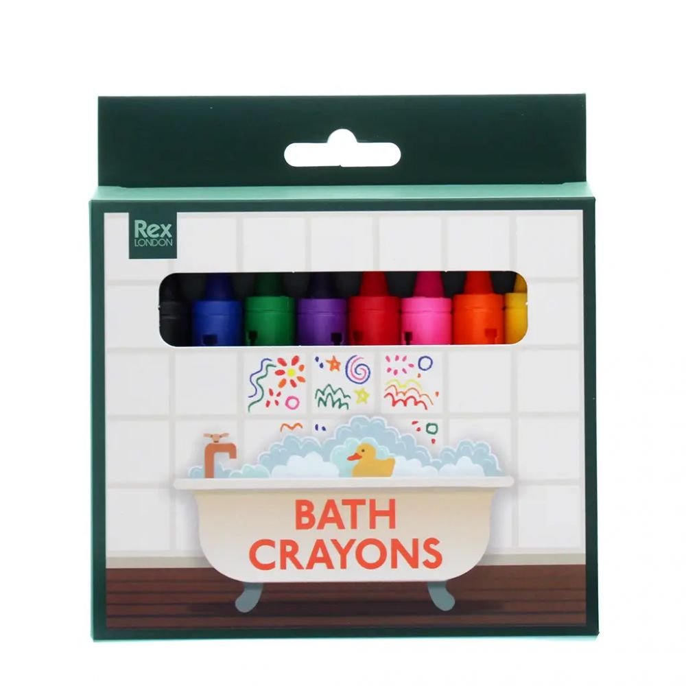 8 Crayons de bain