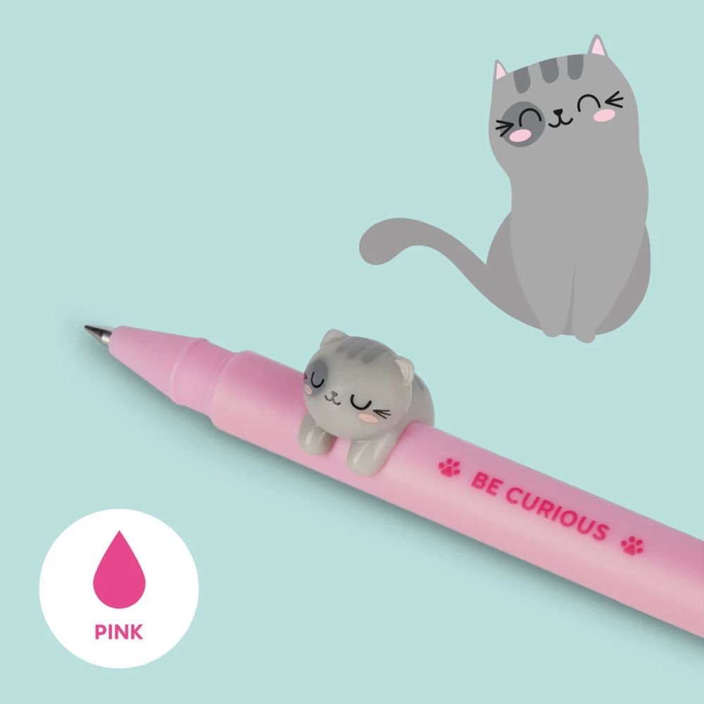 STYLO CHAT 3D ENCRE GEL - LOVELY FRIENDS – Image 2