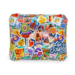 COUSSIN GONFLABLE TRAVEL STICKERS - INFLATABLE PILLOW