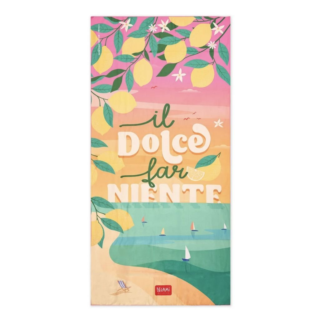 DRAP DE PLAGE -DOLCE FARNIENTE