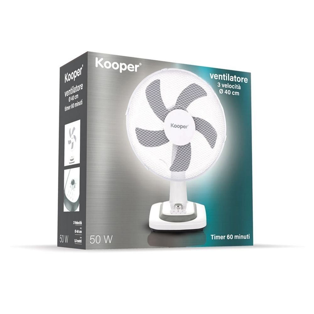 VENTILATEUR 50W DE TABLE 3 VITESSES – Image 4