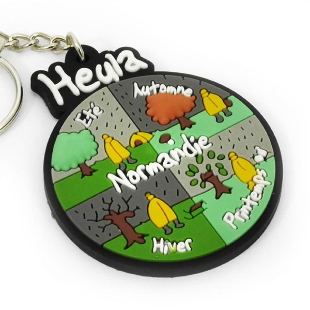 PORTE CLES PLAT - 4 SAISONS