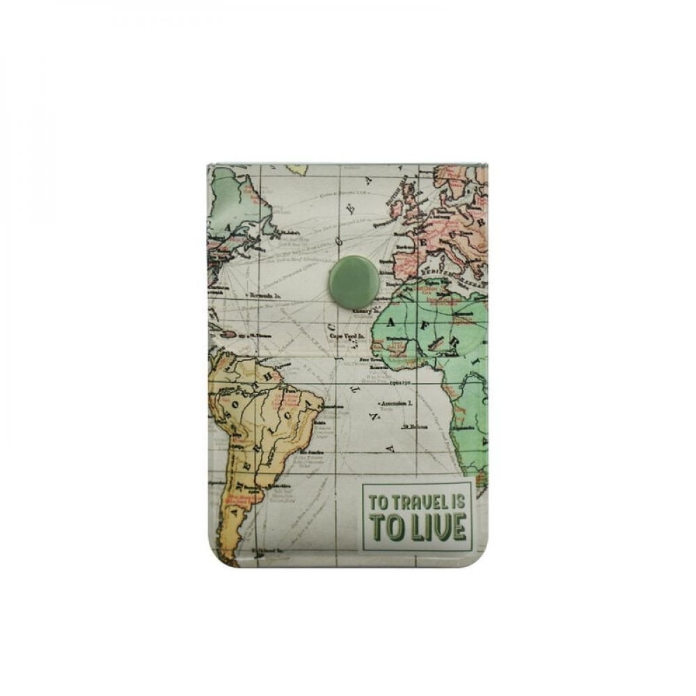 CENDRIER DE POCHE - CARTE DU MONDE
