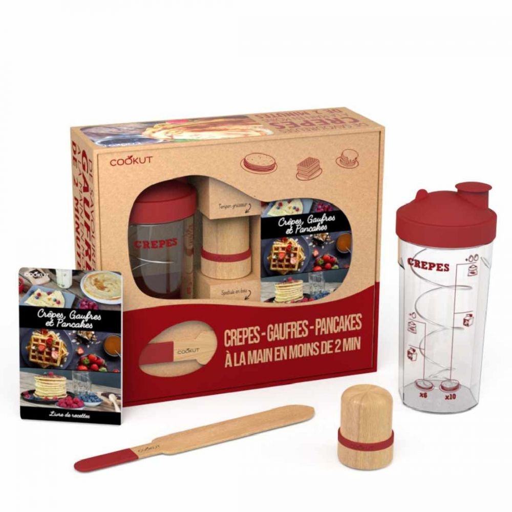 COFFRET SHAKER, TAMPON HUILEUR ET SPATULE CREPE – Image 2