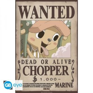 CHIBI POSTER - ONE PIECE - Wanted Chopper (Wano)