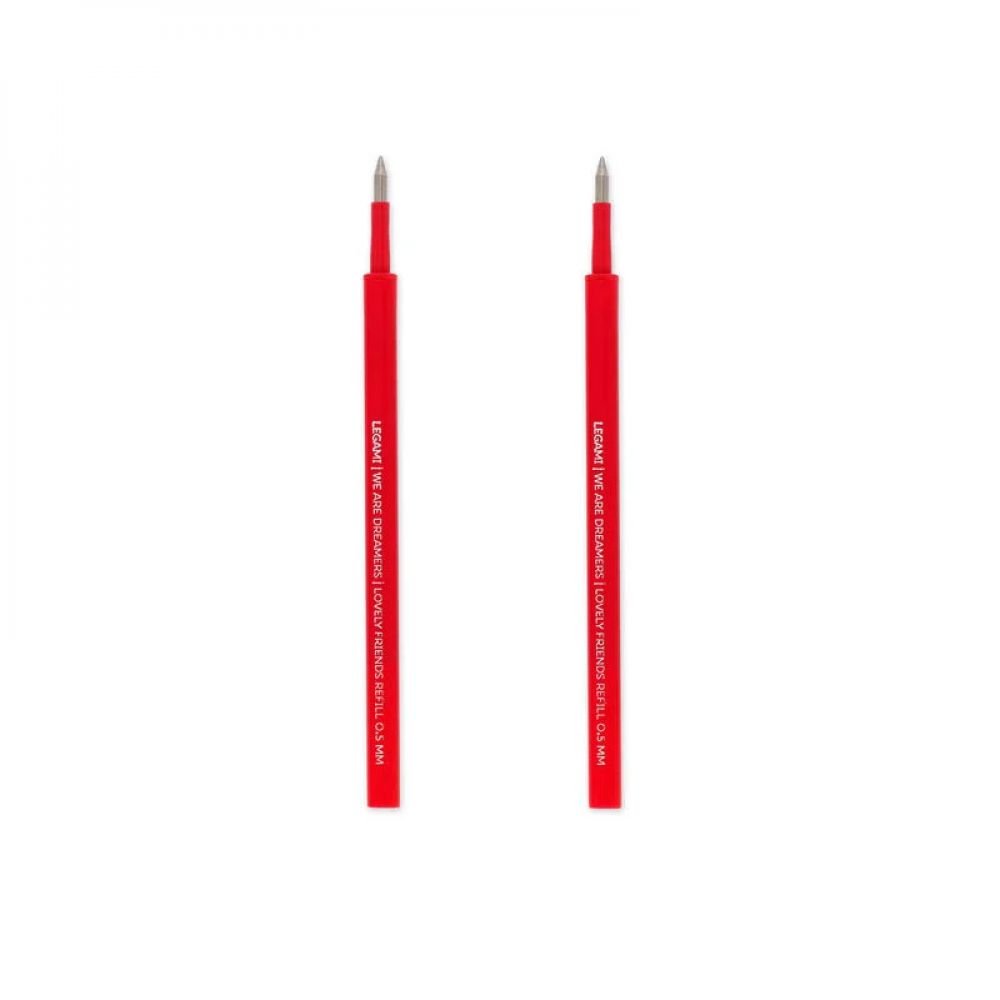 2 RECHARGES ROUGE STYLO LOVELY FRIENDS