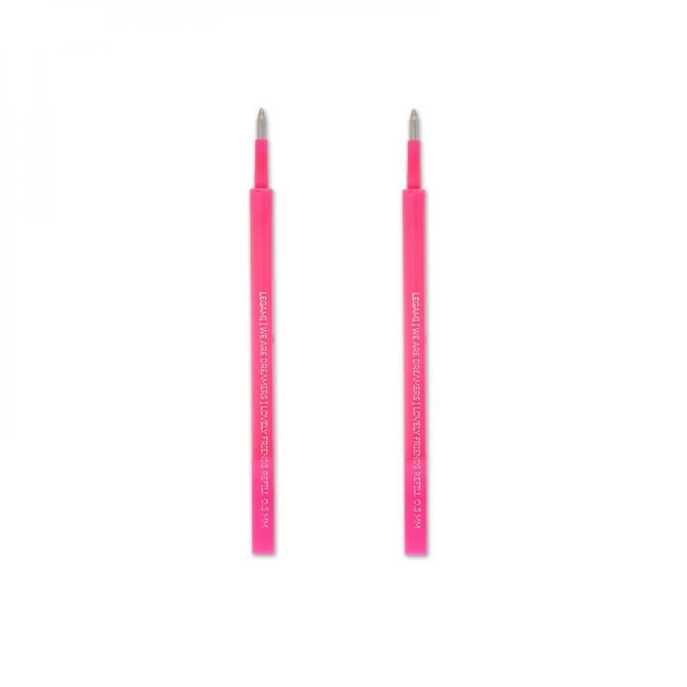 2 RECHARGES ROSE FLUO STYLO LOVELY FRIENDS