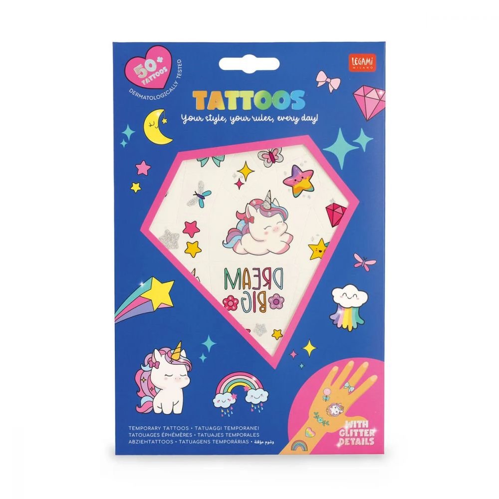 TATOUAGE EPHEMERES - LICORNE