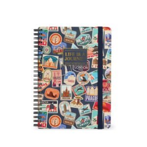 CAHIER SPIRAL LIGNE MAXI - TRAVEL