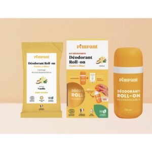 KIT DECOUVERTE DEODORANT ROLL-ON RECHARGABLE - VANILLE