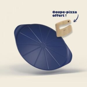 FORMIDABLE PLAT A PIZZA AVEC COUTEAU