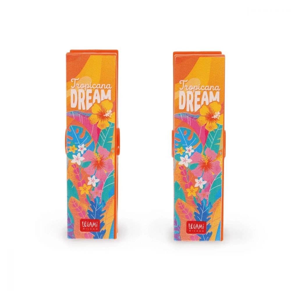SET DE 2 PINCES POUR SERVIETTE - TROPICANA DREAM