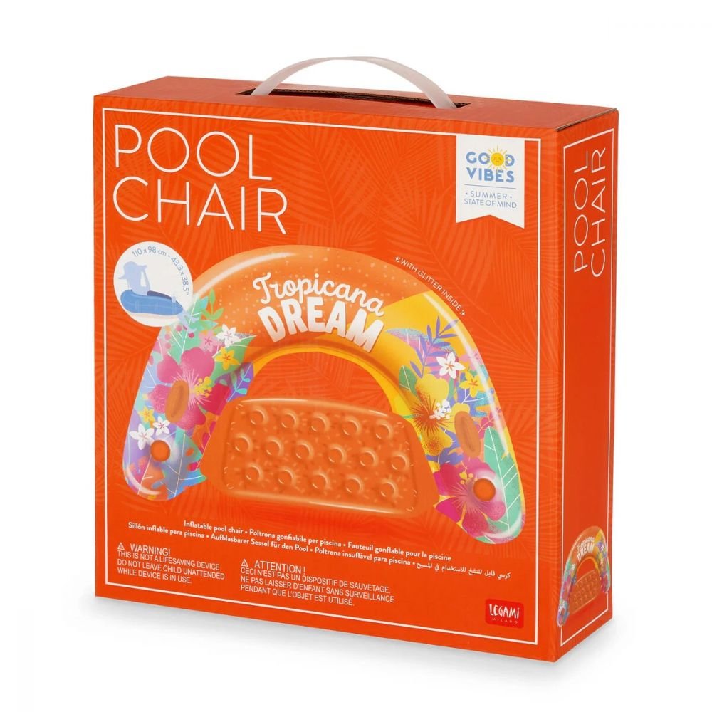 FAUTEUIL GONFLABLE DE PISCINE - TROPICANA DREAM – Image 3