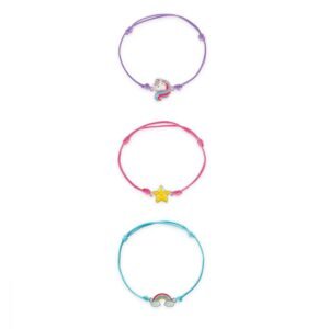 LOT DE 3 BRACELETS - UNICORN