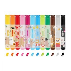 TEDDY FRIENDS - SET DE 12 FEUTRES