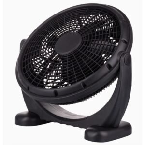 VENTILATEUR ROND 5 PALES 50W NOIR