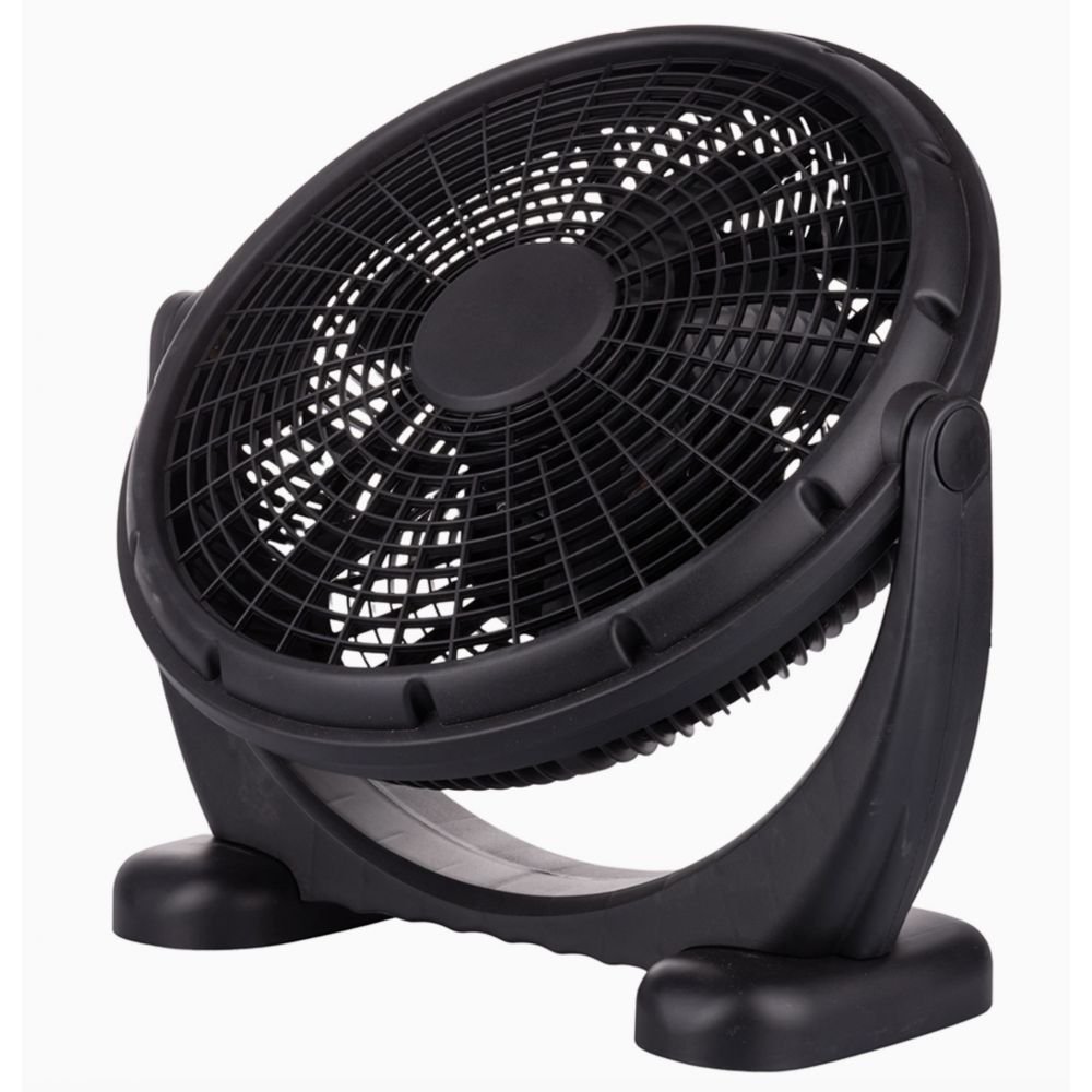 VENTILATEUR ROND 5 PALES 50W NOIR