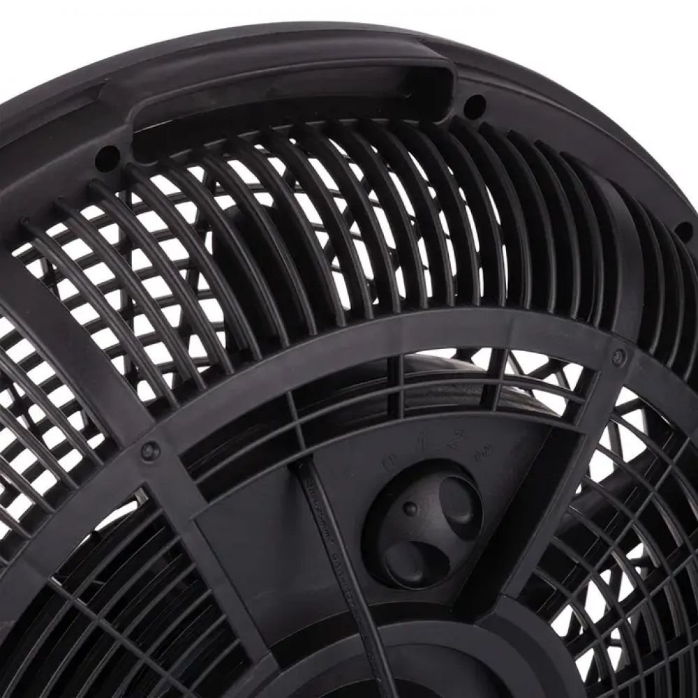 VENTILATEUR ROND 5 PALES 50W NOIR – Image 3