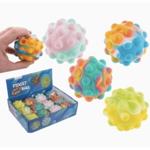 BALLE FIDGET ARC-EN-CIEL